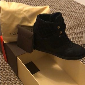 Louis Vuitton Wedge Sneakers